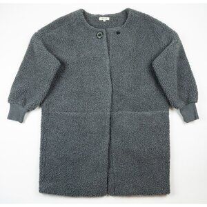 Madewell Gray Textured Coat